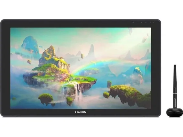 HUION Kamvas 22 Plus, Ledningsført, 476,64 x 268,11 mm, USB, 1 cm, Kuglepen, 0,3 mm