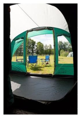 TENTE FAMILIALE 5 PERSONNES COLEMAN - 2 chambres - imperméable 4500mm - toile anti-uv - nuit