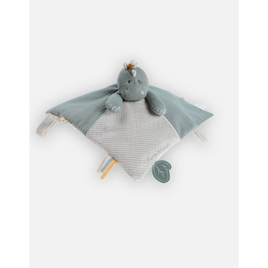 Doudou Stegi en mousseline BIO   Eucalyptus        de               Noukies
