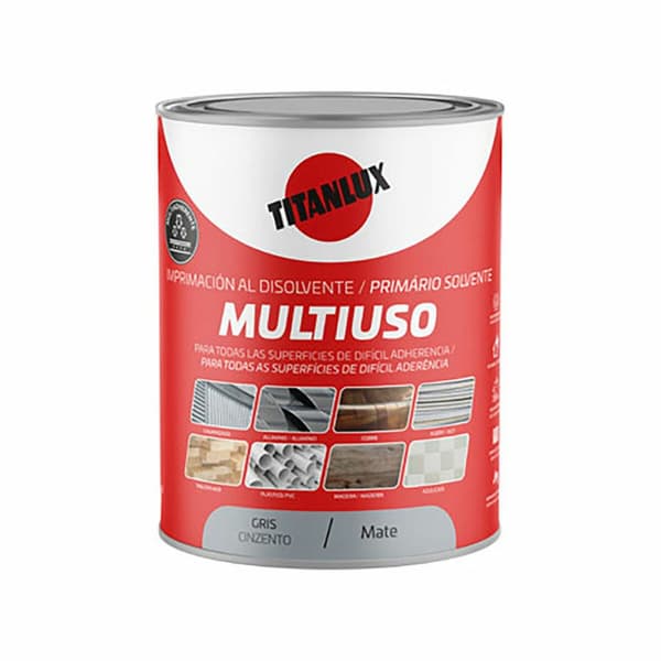 Grunningmaling Titanlux Grå Matt 250 ml
