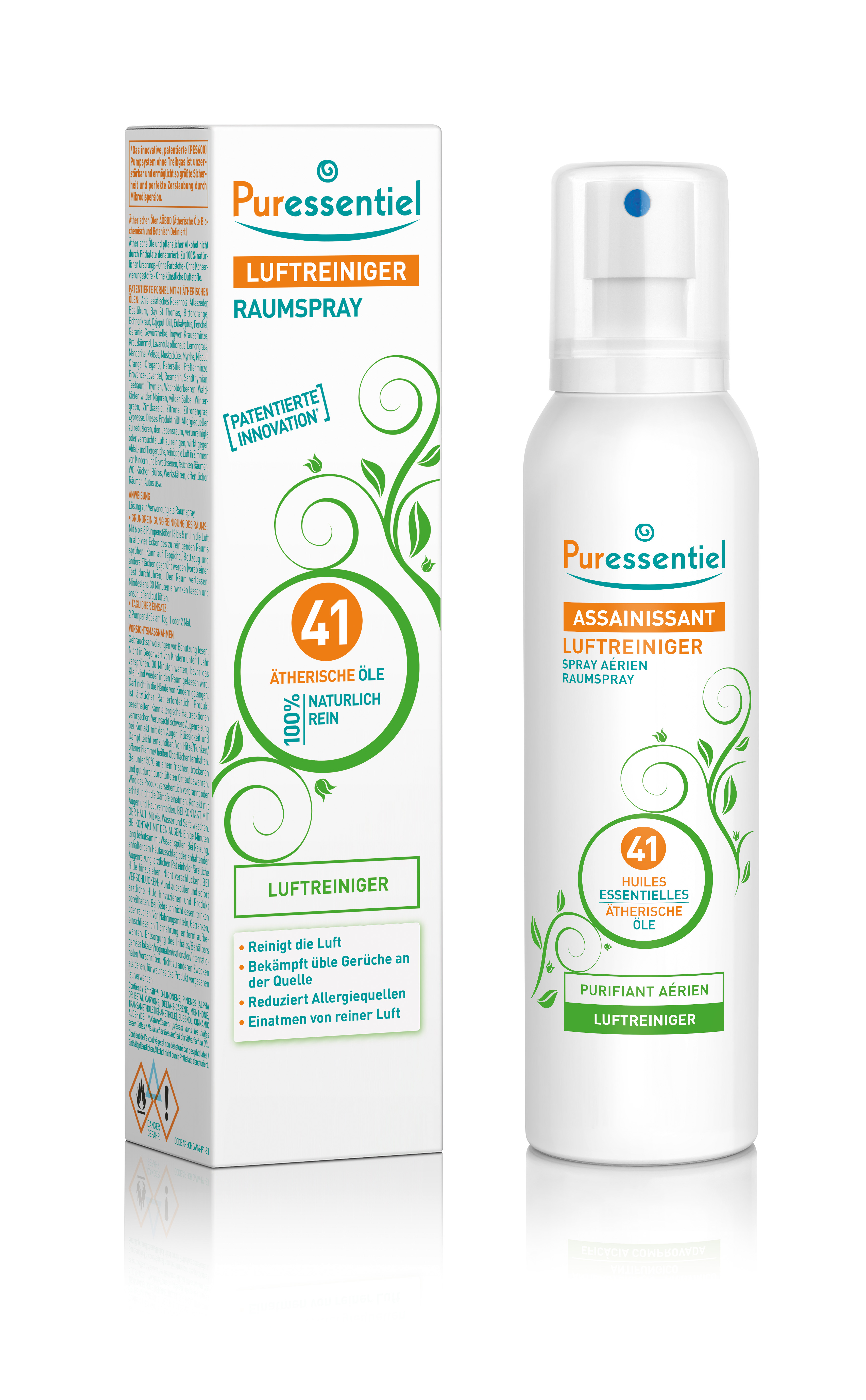 Puressentiel Reinigender Luftspray<br>200 ml, 41 ätherische Öle