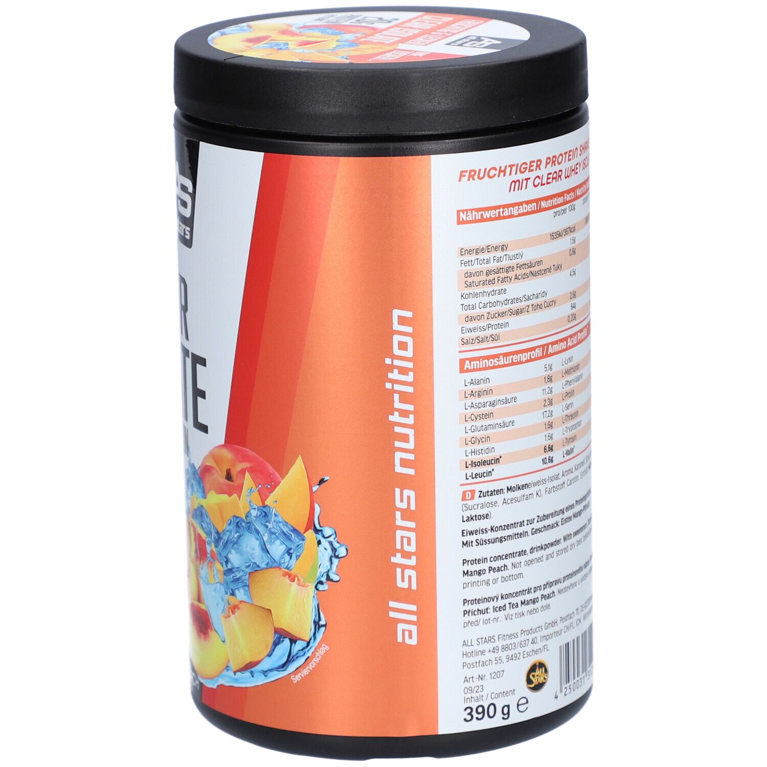 All Stars® Clear Isolate Whey Protein