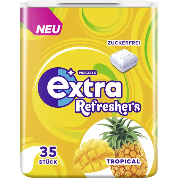Refreshers Tropical, erfrischender Kaugummi
