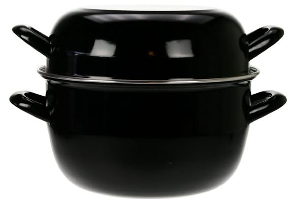 Cosy & Trendy Mosselpan - Zwart - Ã¸ 24 cm | 5 liter