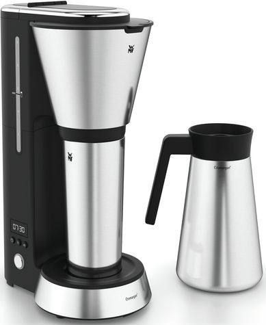 WMF - KITCHENminis - Koffiezetapparaat - Zwart/Zilver - Thermoskan - 6 Kopjes
