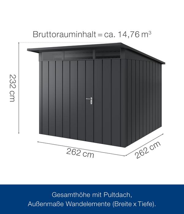 Hörmann Metallgerätehaus Juno JPD10 M-Sk