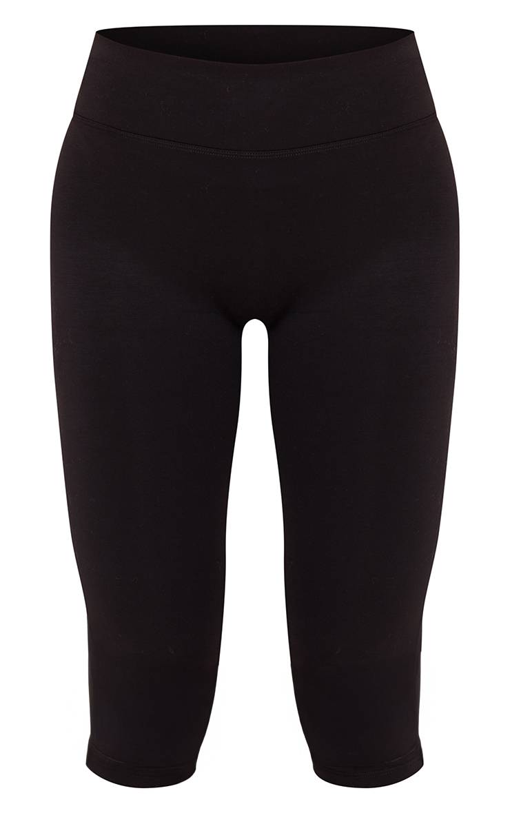 Noir Legging Capri Super Doux
