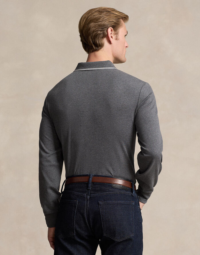 Polo Ralph Lauren 50/1 INTERLOCK-LSL-PSH Barclay heather