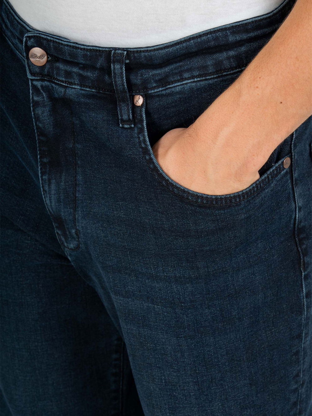 REELL Solid 30 Kids Pants verdi blue wash