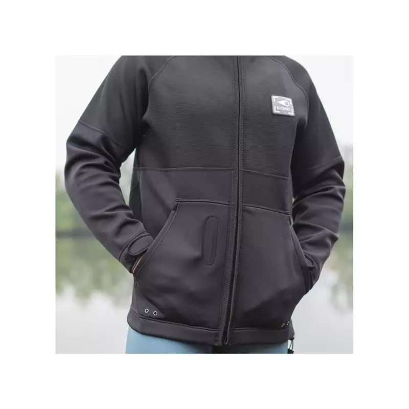 Sweat néoprène SOORUZ Neo Jacket Zip Hood Westide Black