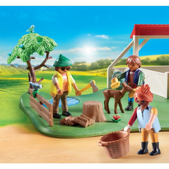 Ranch équestre Playmobil My Figures 70978
