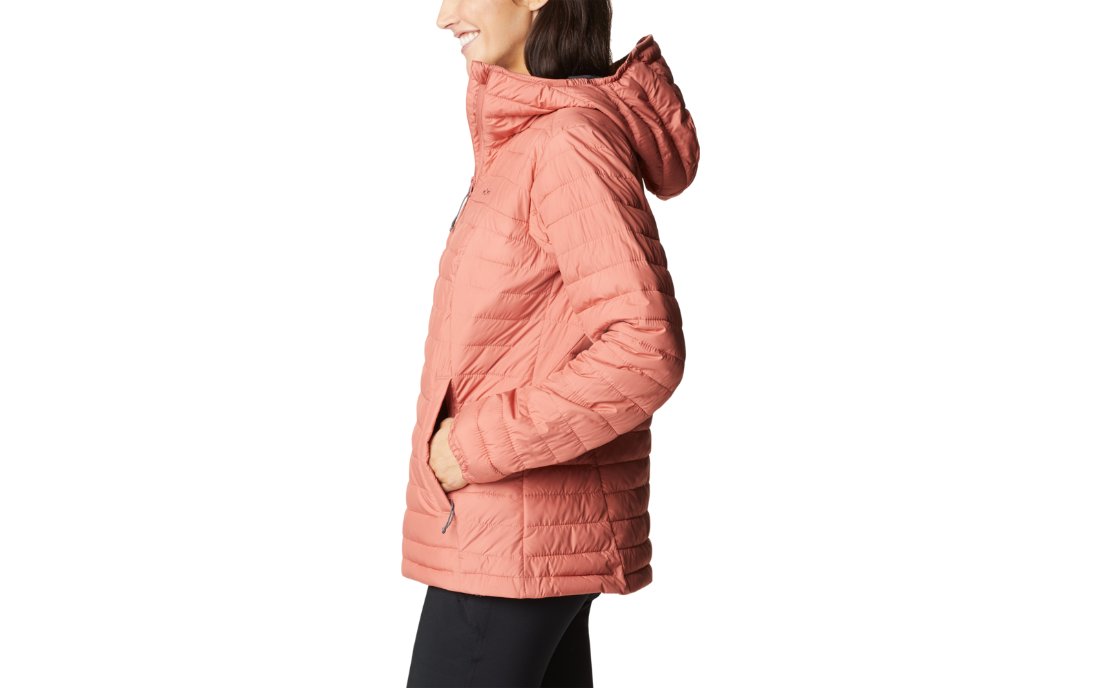 Columbia Silver Falls Hooded Damen Kapuzenjacke dark coral