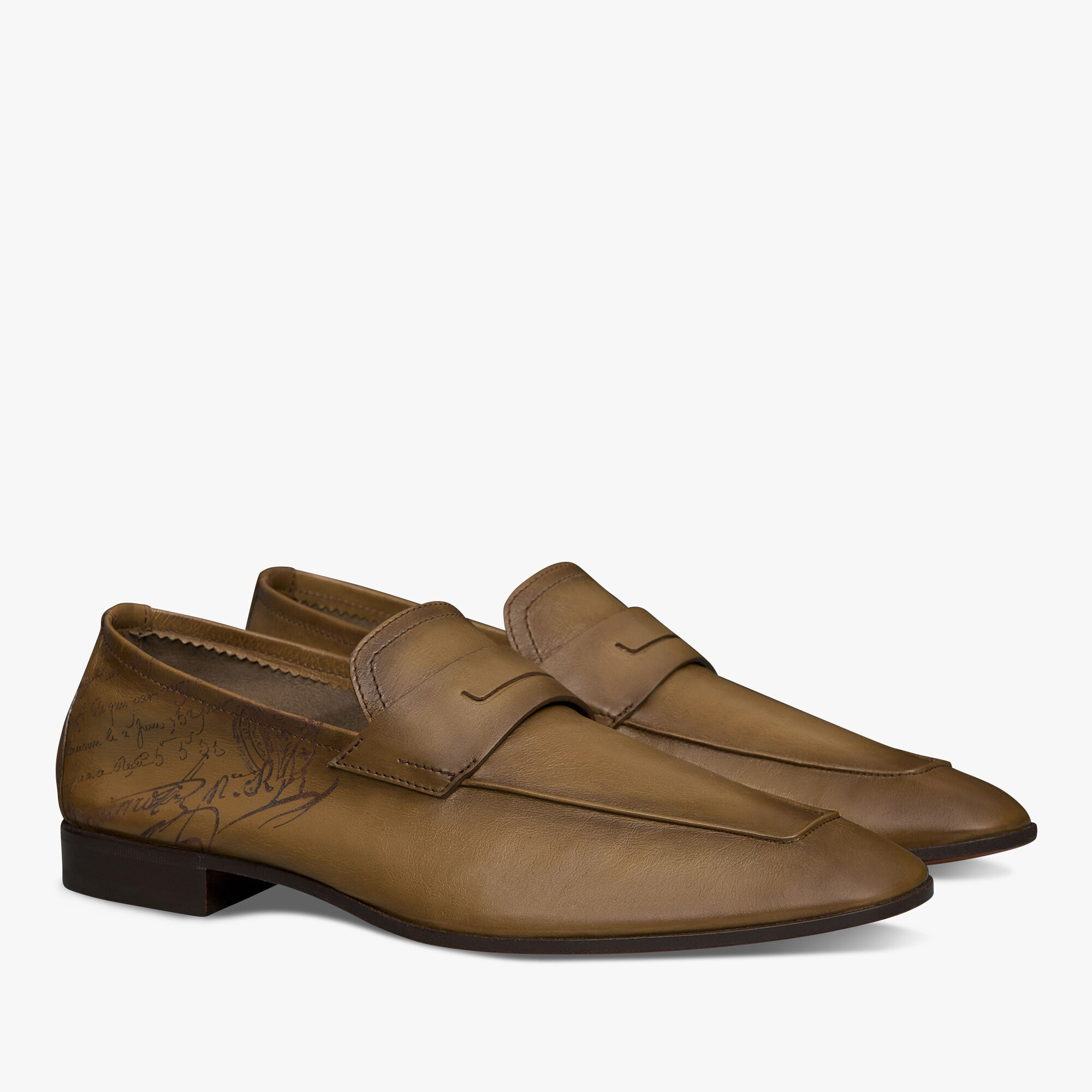 Mocassin Lorenzo En Cuir De Kangourou Scritto