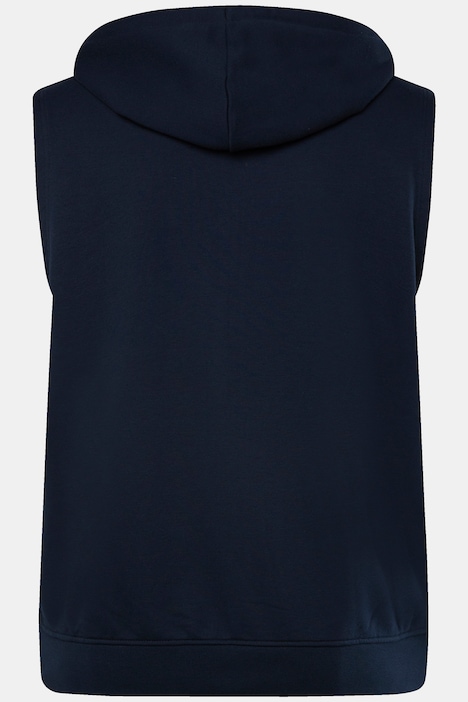 Men+ Sweatweste, Kapuze, Zipper, bis 8 XL