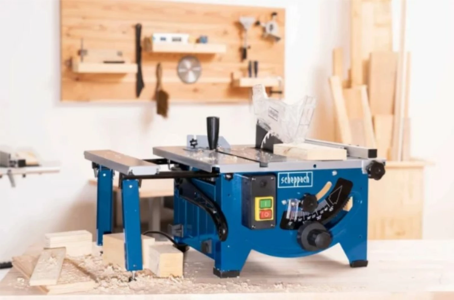 Scheppach HS80 Zaagtafel - 1200W - 210mm