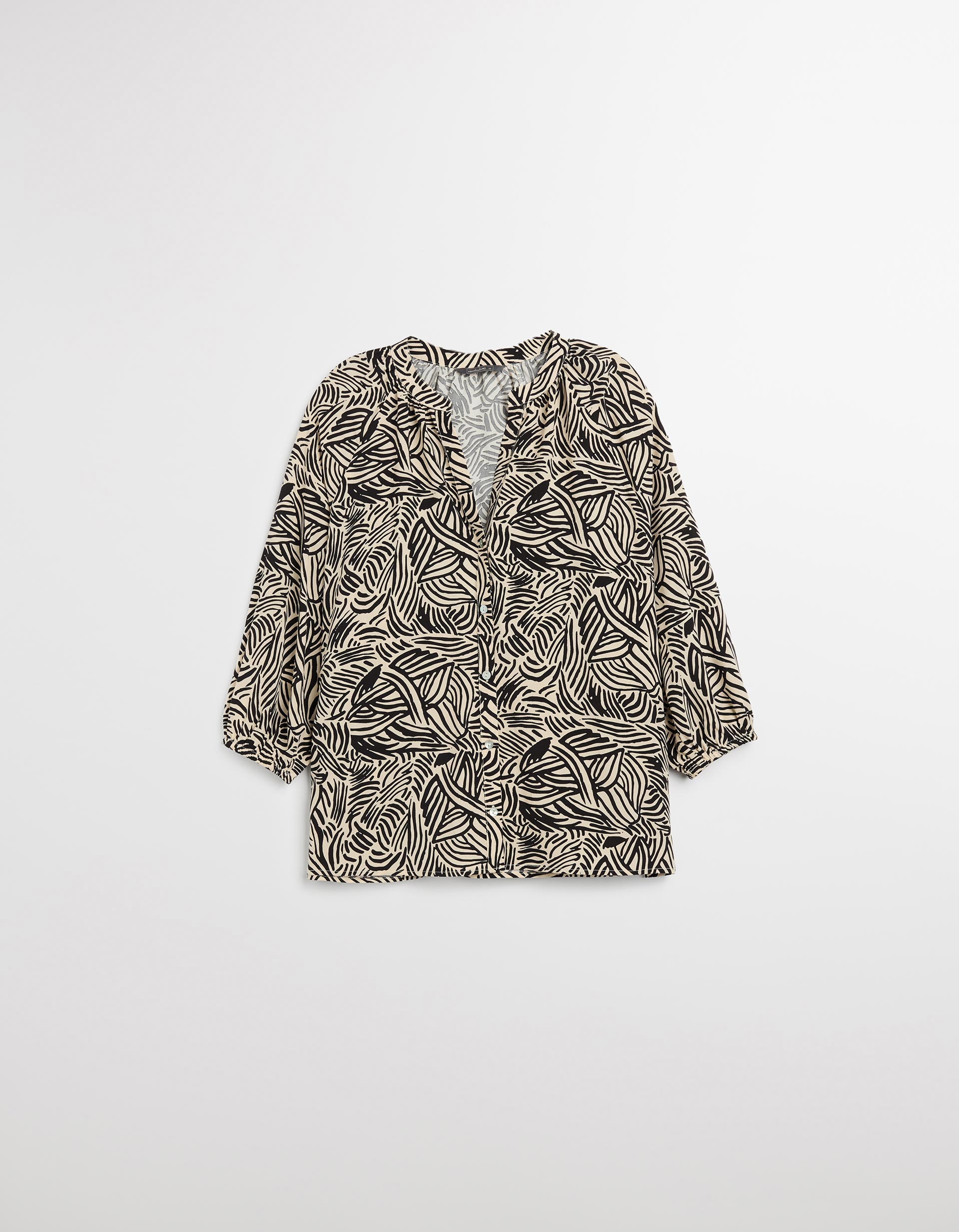 Blusa Viscose, Mulher, Bege Claro
