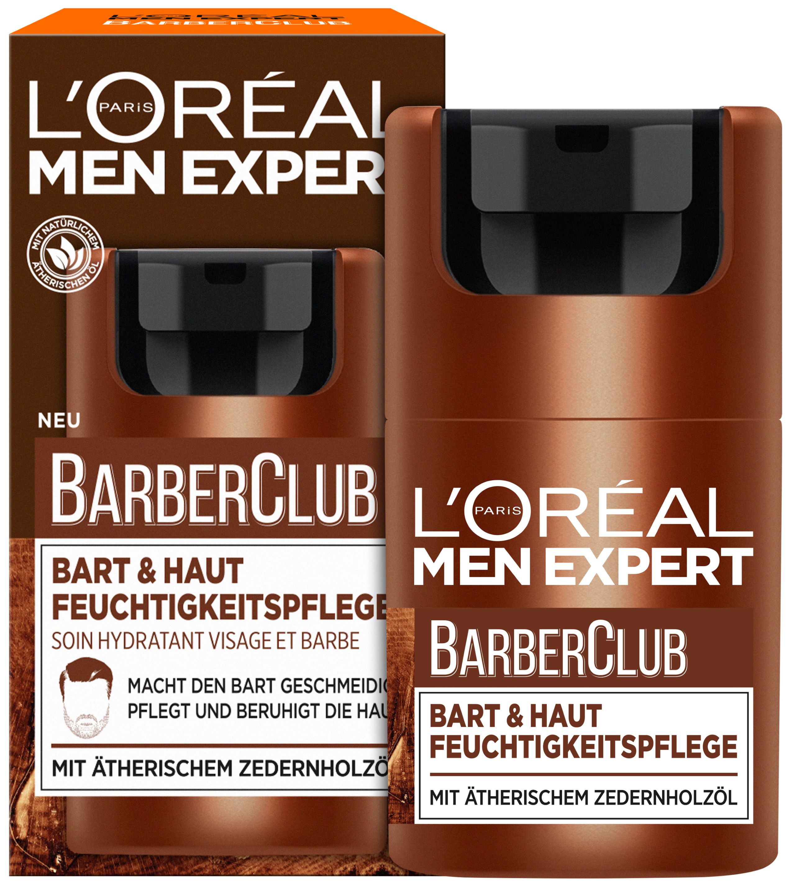 L'OREAL PARIS Men BarberClub Haut+Bartpflege<br>50 ml, Dispenser