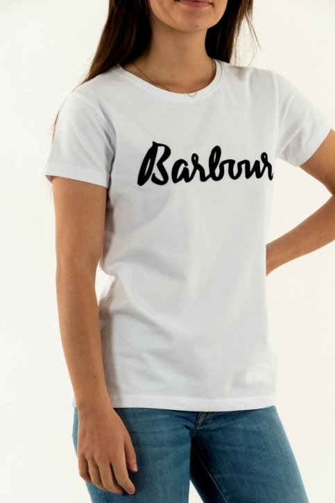 tee shirt barbour rebecca blanc