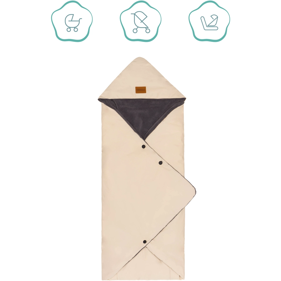 fillikid Winterfußsack Tanaga Ivory