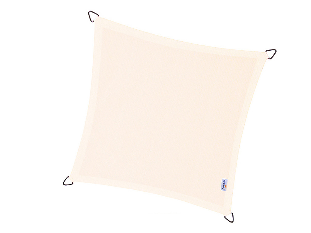 Platinum dreamsail 5x5m vierkant schaduwdoek - Ecru