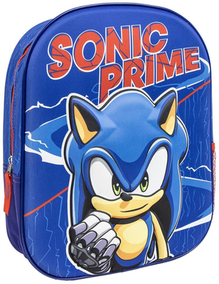 Sonic Prime Kids Ryggsekk 3D, Blå