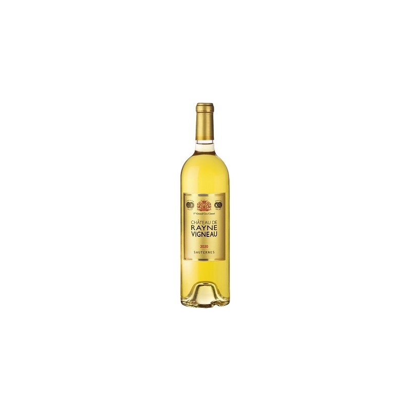 Château de RAYNE VIGNEAU 2020 - Sauternes - 1er Cru Classé - par Caisse bois de 6 bouteilles 75 cl