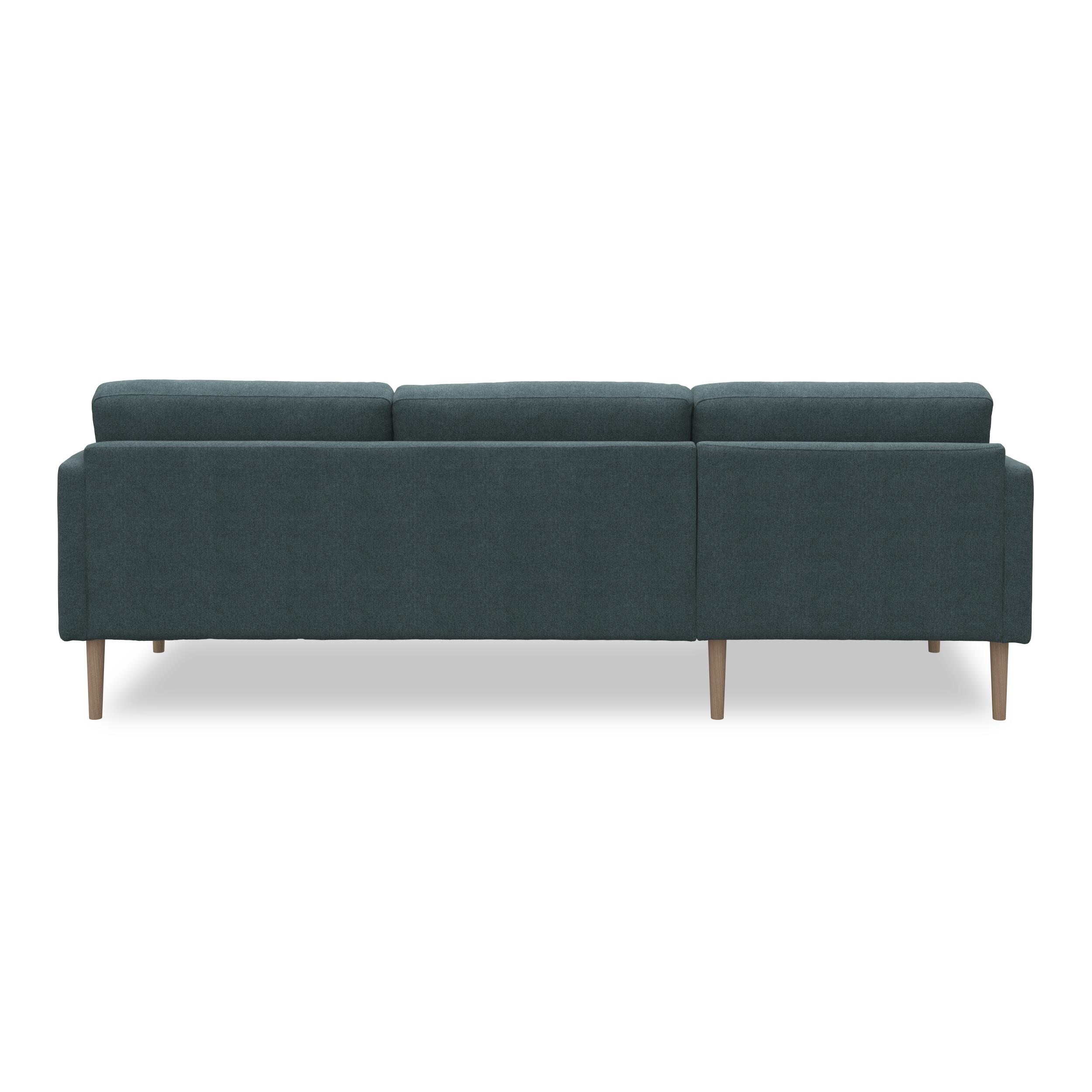 Larvik venstrevendt sofa med chaiselong
