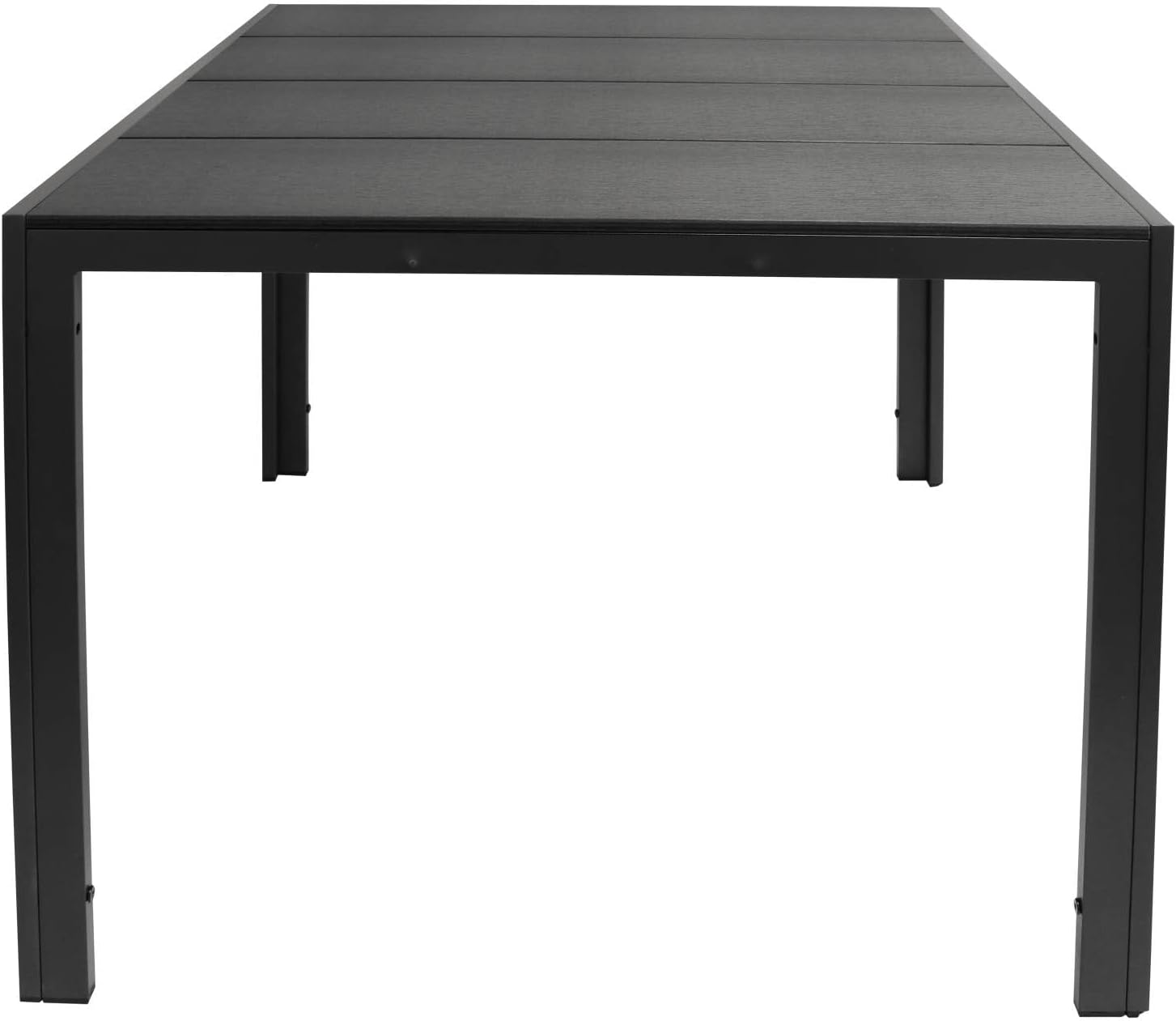 Kynast Gartentisch Aluminium 90 x 90 cm Nonwood anthrazit/schwarz, 613-401576