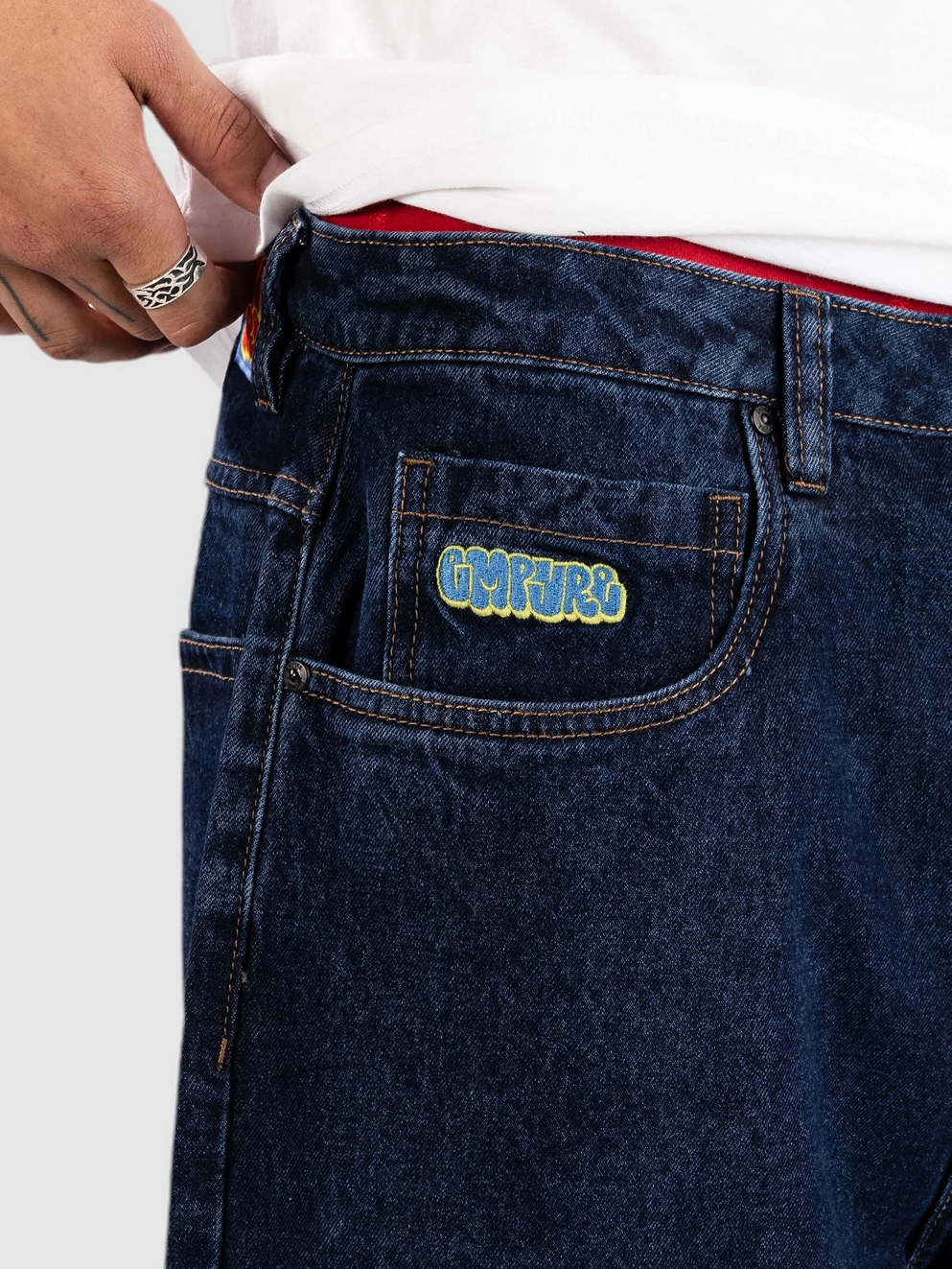 Empyre Sk8 Ultra Wide Jeans evening dark blue