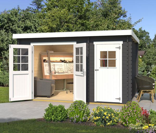 Weka Gartenhaus 254 Gr. 2, ca. B390/H222/T296