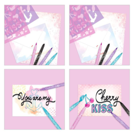 TOPModel brievenbox handlettering