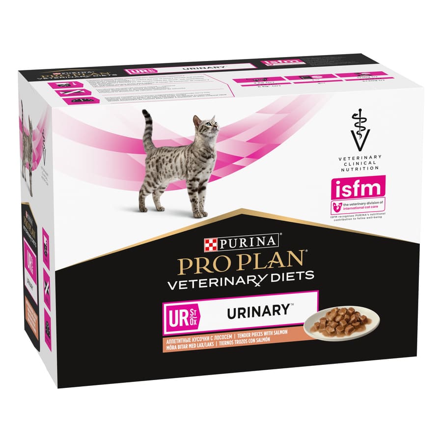 Pro Plan Veterinary Diets Feline UR Salmão x 85 g