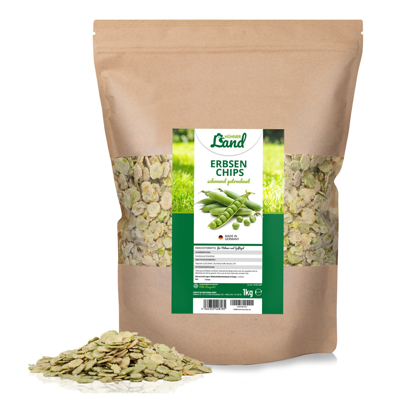 HÜHNER Land Erbsen Chips 1kg