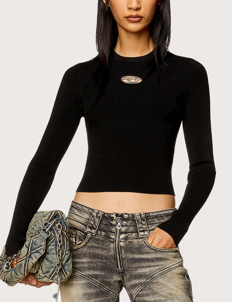 DIESEL TRICOT FEMME M-VALARY NOIR