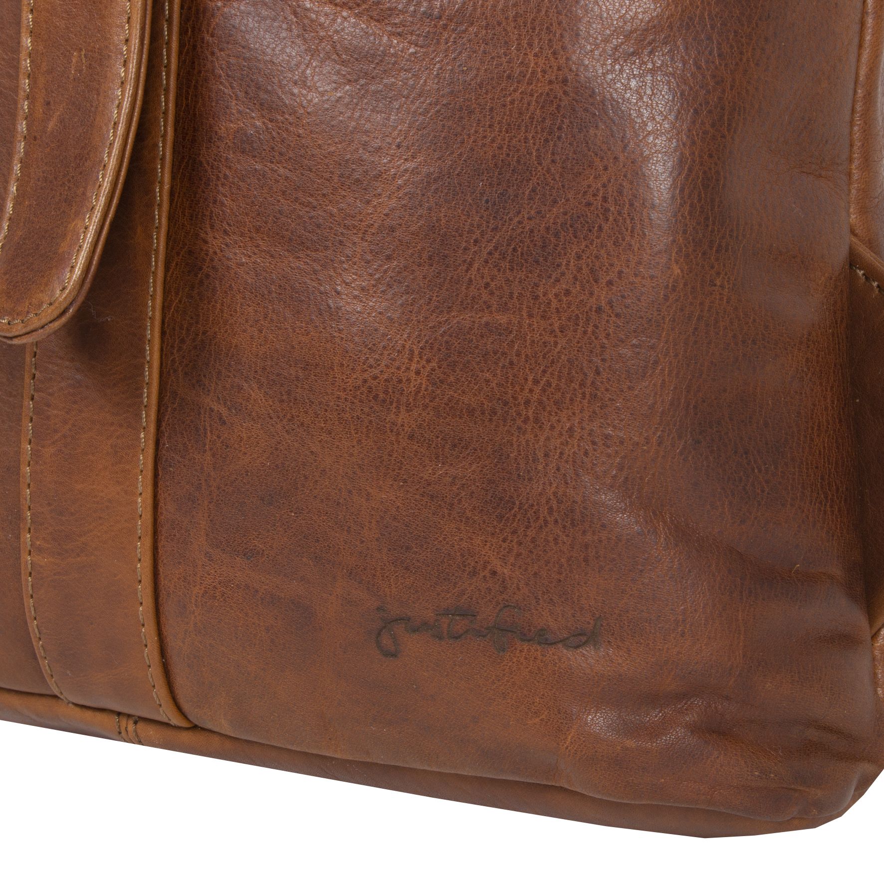 Justified Nynke Roll Backpack Cognac