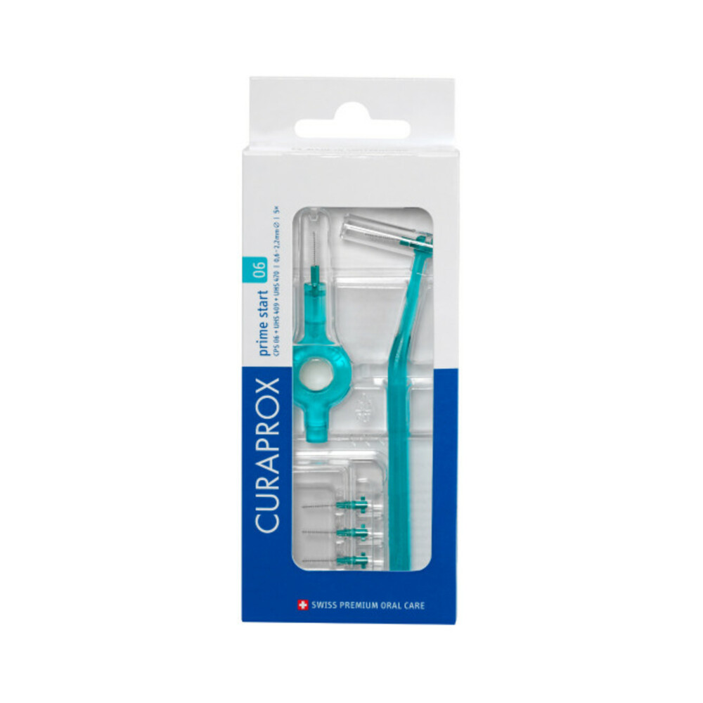 Curaprox Interdentale Rager Prime Start CPS 06 Turqoise 2,2mm5 stuks