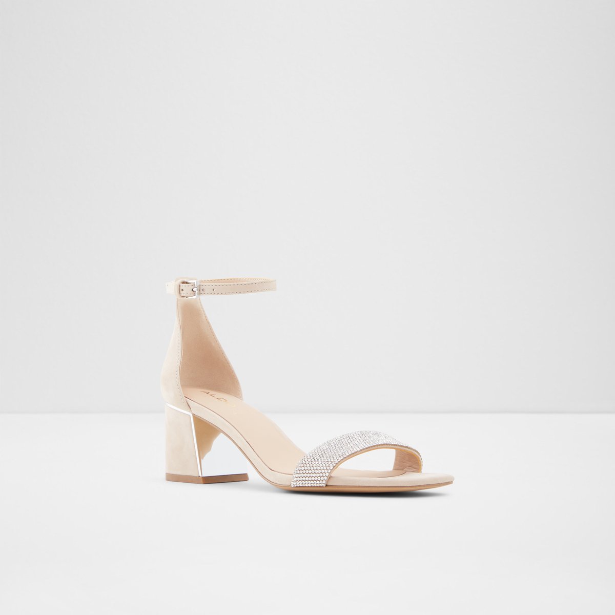 Kedeaviel Bone Leather Mixed Material Women Heeled sandals