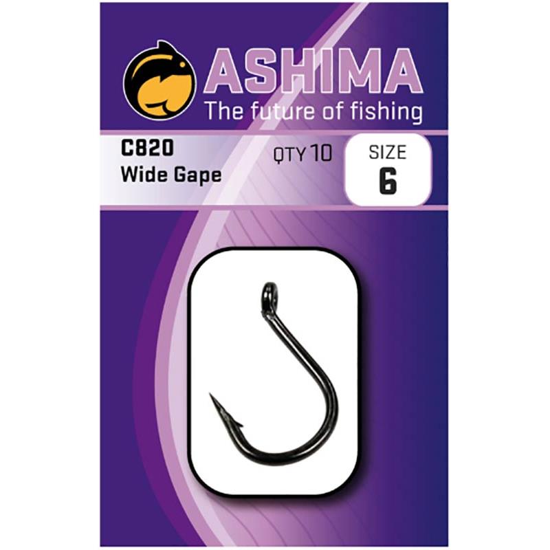 Hameçon Carpe Ashima C820 Chod Hook