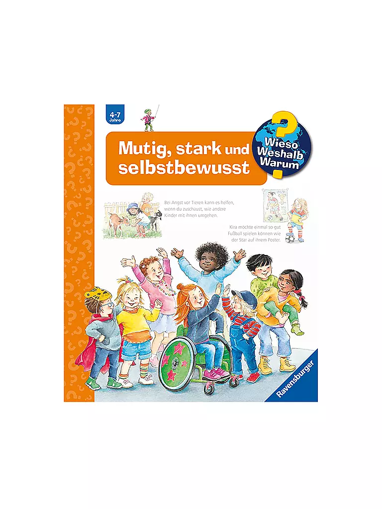 RAVENSBURGER Buch - Wieso Weshalb Warum - Mutig stark und selbstbewusst  Band 51 keine Farbe