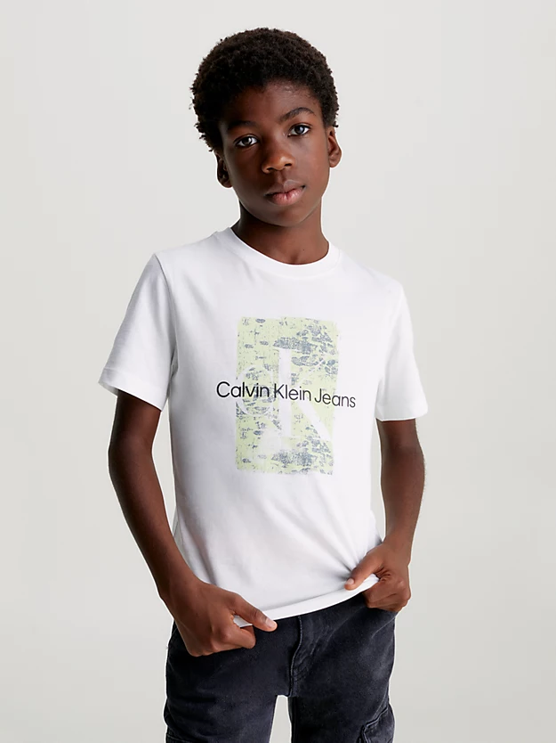 Camiseta estampada com logotipo