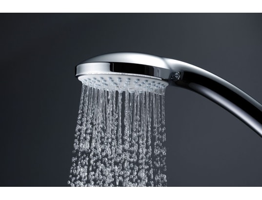 IDEAL-STANDARD - Pomme et pommeau de douche Pommeau de douche idealrain douchette ronde ø 100 mm - 3 fon...