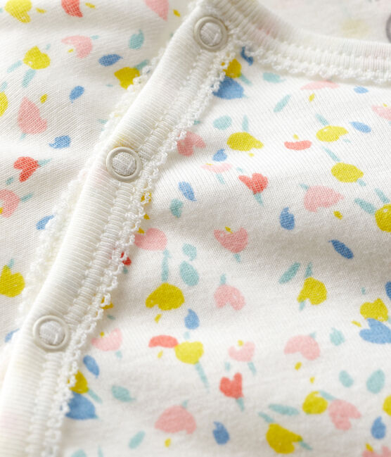 Dors-bien fleuri bébé en coton biologique