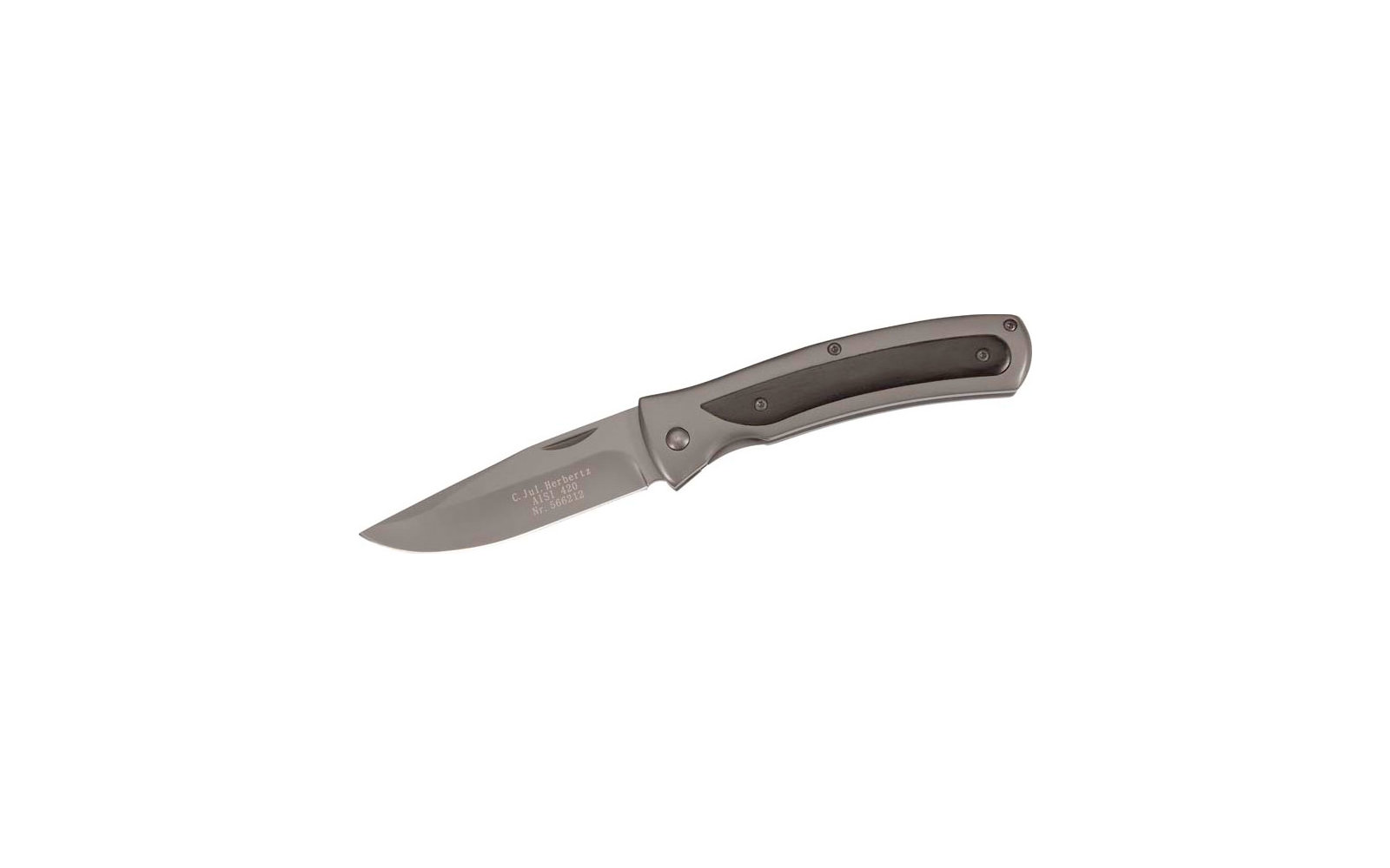 Herbertz Taschenmesser schwarz
