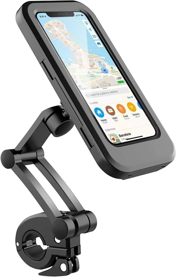 Sykkelholder sykkelfeste for mobiltelefon vanntett 360 grader