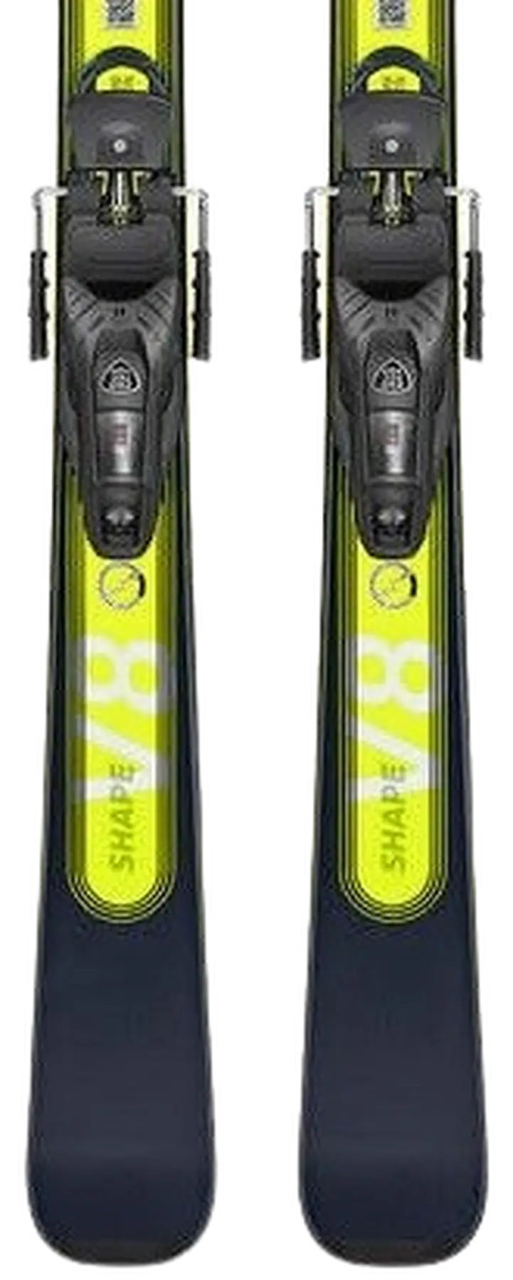 Head Shape e-V8 Ski + PR 11 GW Bindinger - All Mountain Ski Alpinski