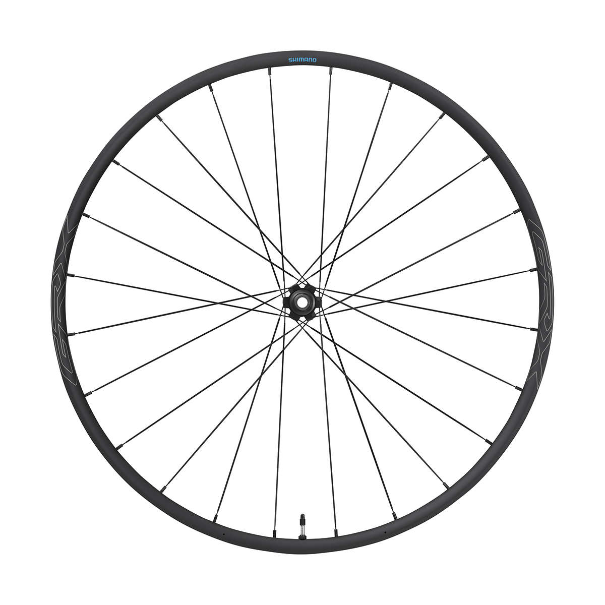 Shimano RX570 TL Disc Voorwiel Zwart 700C