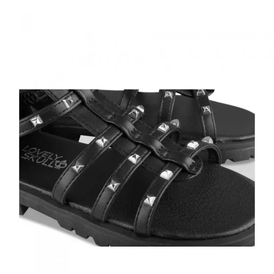 Sandales NOIR LOVELY SKULL