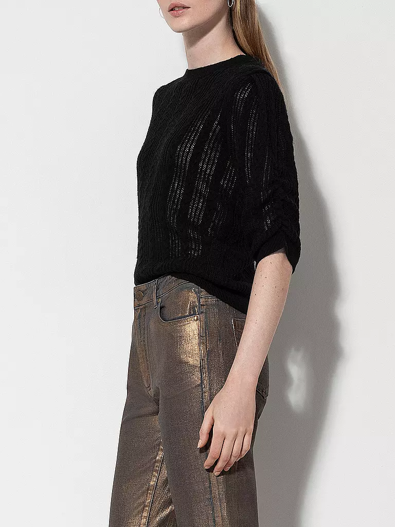 LUISA CERANO Pullover schwarz