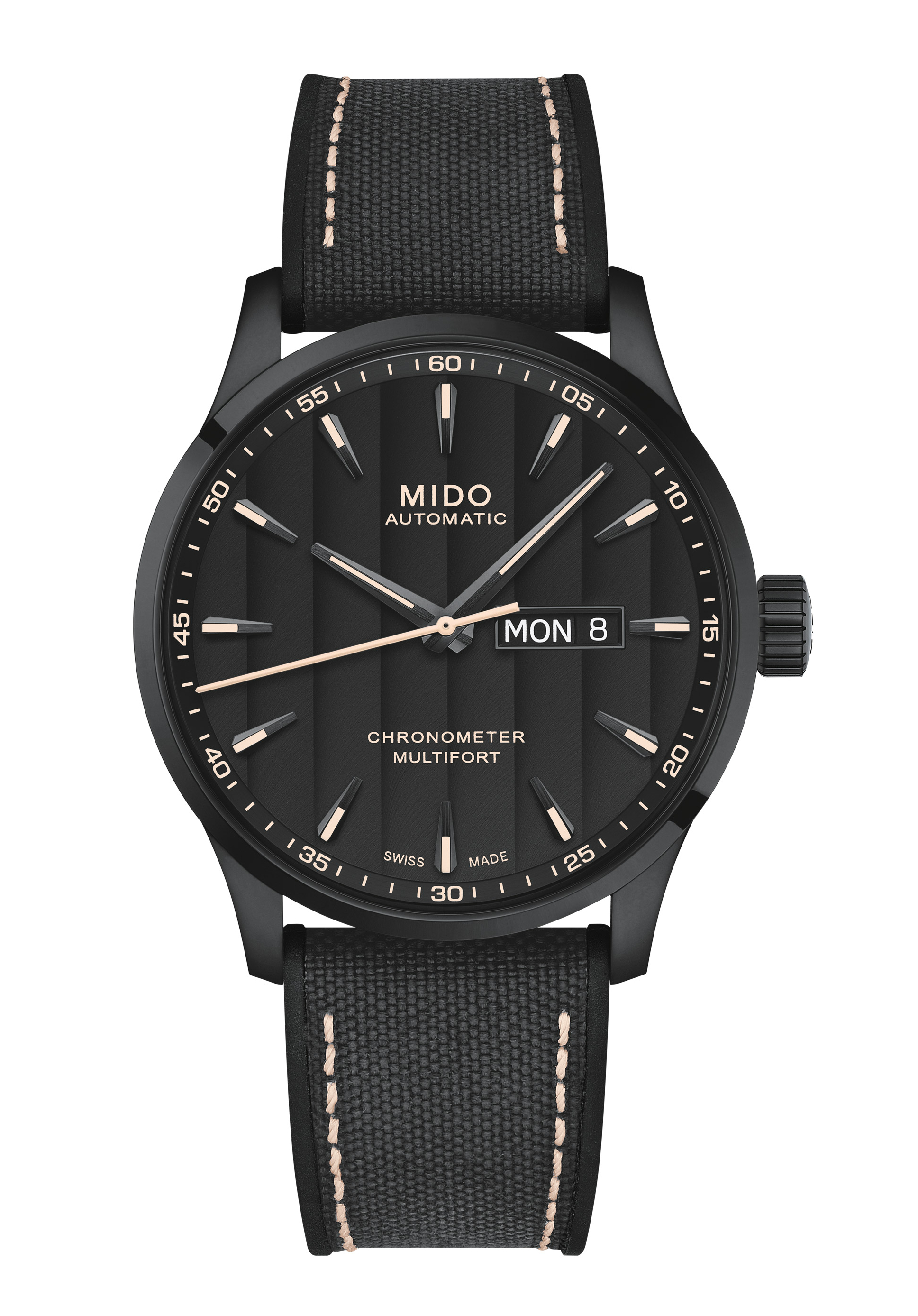 Mido Multifort III Automatikuhr Schwarz M038.431.37.051.00
