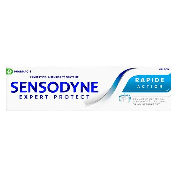 Creme dental Sensodyne Rapid Action para dentes sensíveis 75ml